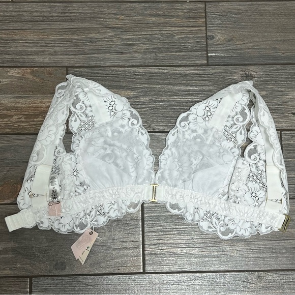 NWT $58 Free People X HAH Got Ur Back Bra Size XS X-Small White - Picture 4 of 9